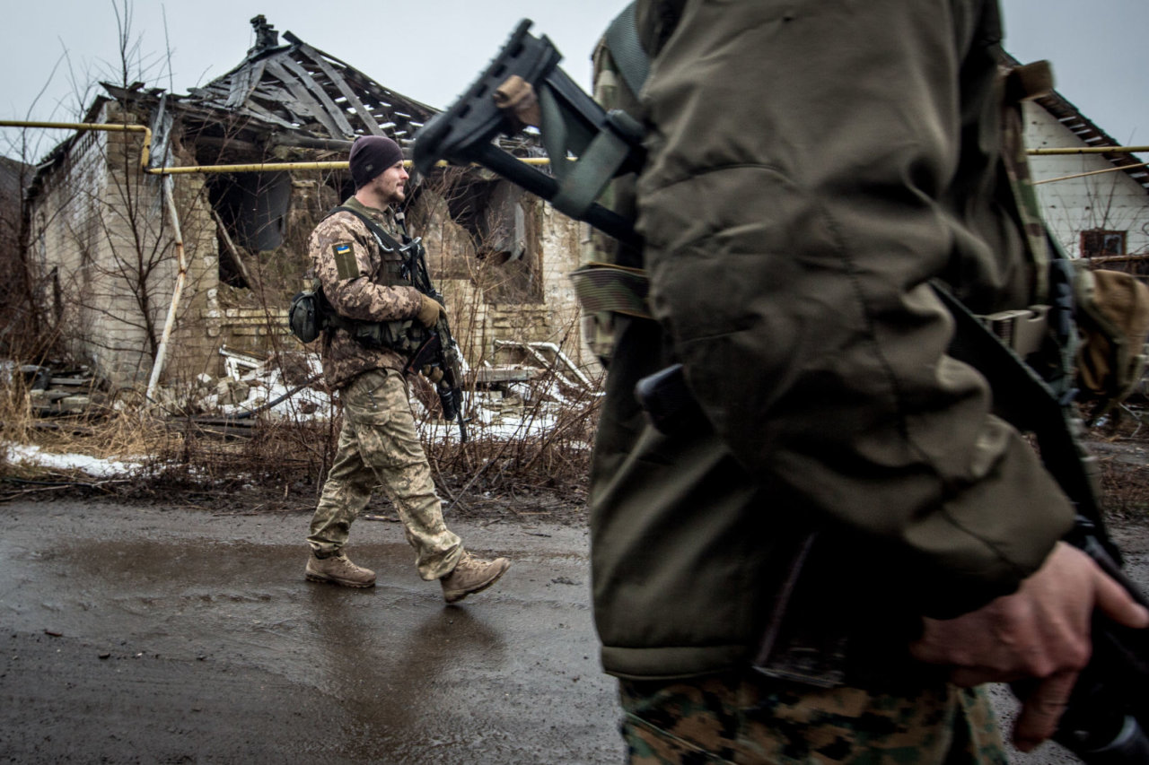 Ukraina apkaltino separatistus minosvaidžio ataka prieš kontrolės postą