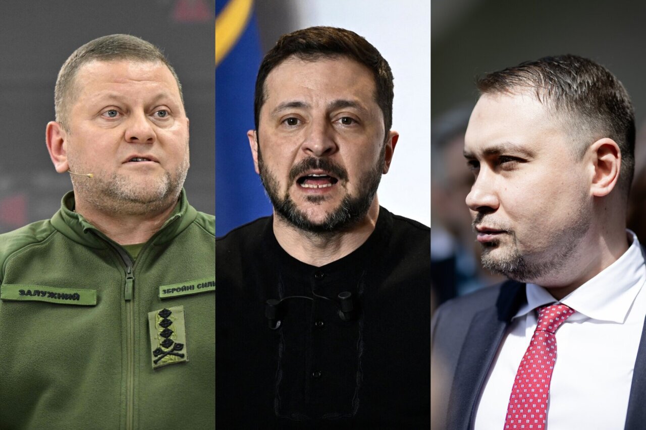 Kiek ukrainiečių pasitiki Zelenskiu: ar jį lenkia Zalužnas ir Budanovas