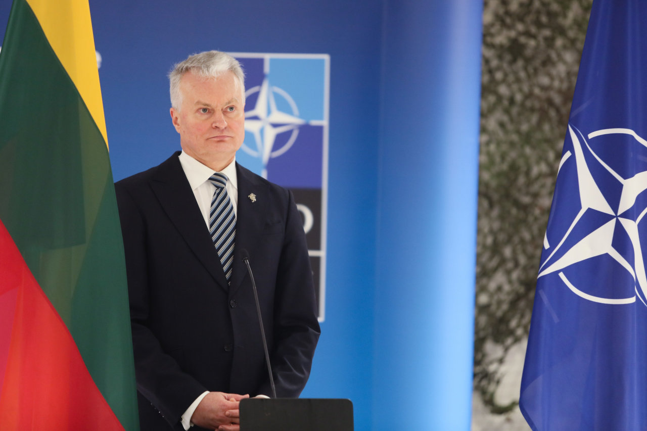 G.Nausėda: tolesnis Rusijos karių telkimas Baltarusijoje kelia pavojų Europos saugumui