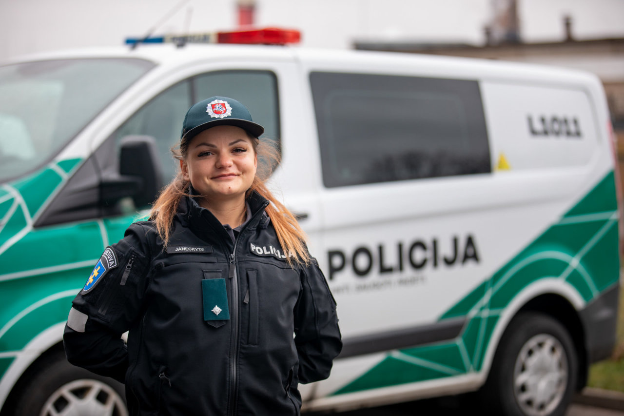 Klaipėdos kelių policijos pareigūnė ne tarnybos metu sulaikė girtą vairuotoją