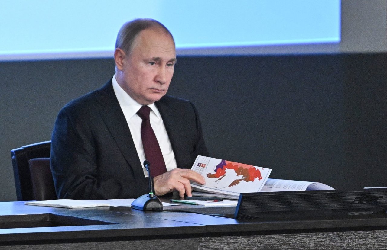 „Reuters“: V.Putinas nervų kare su Vakarais ir Ukraina pasiekė kelias pergales