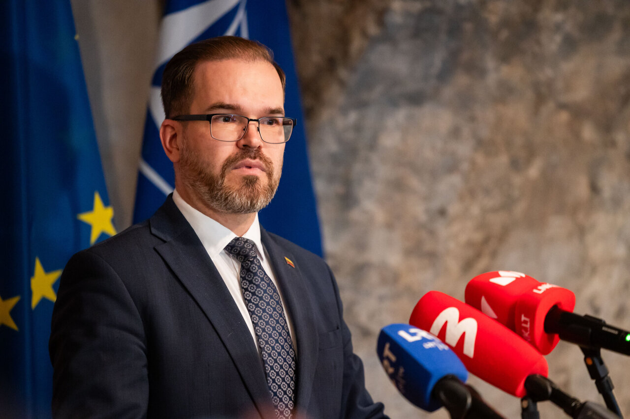 Krašto apsaugos ministras Robertas Kaunas pristatys kibernetinio saugumo situaciją