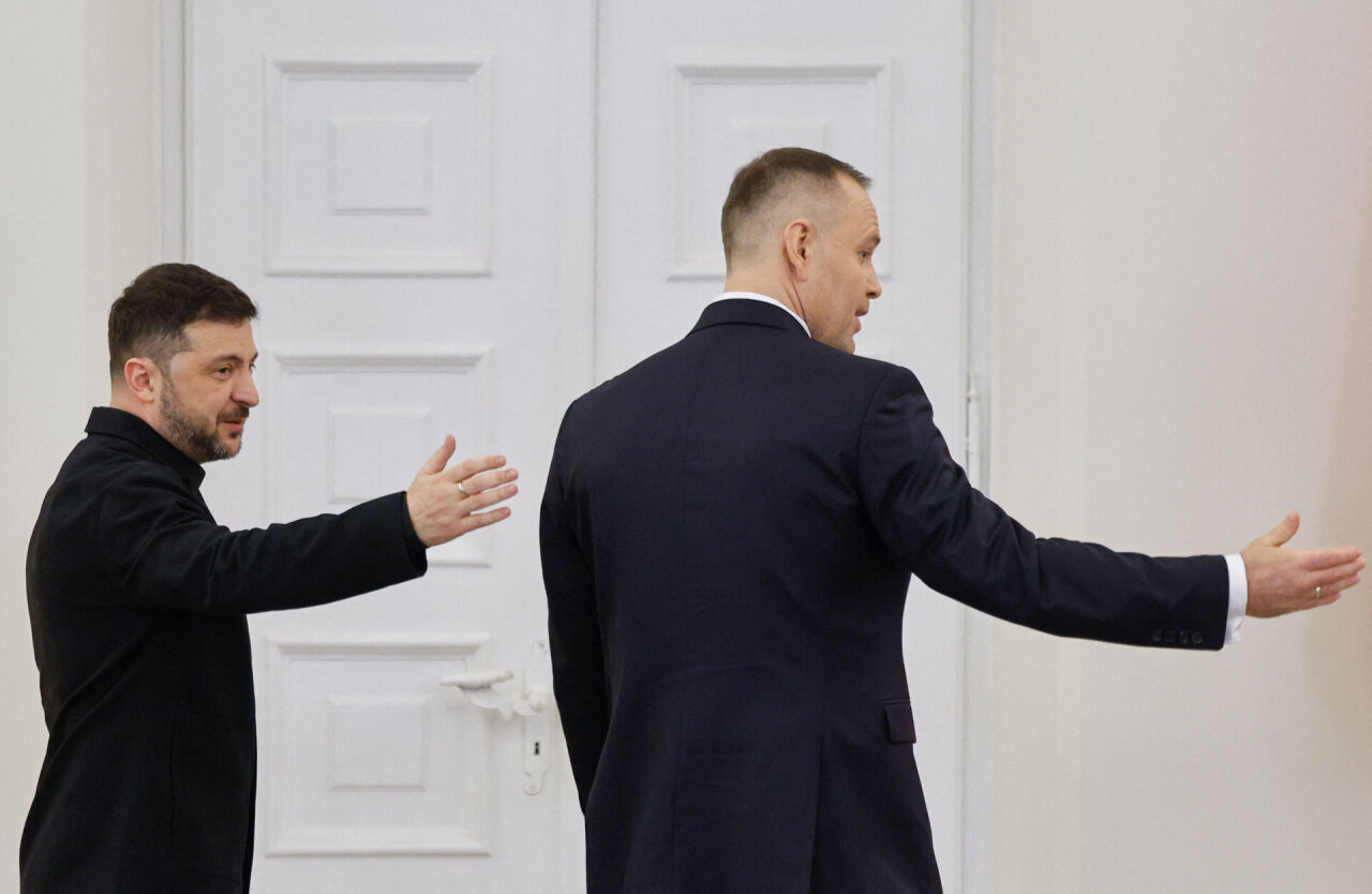 Po įtempto konflikto – naujas žingsnis: Lenkijos prezidentas pasikalbėjo su Zelenskiu