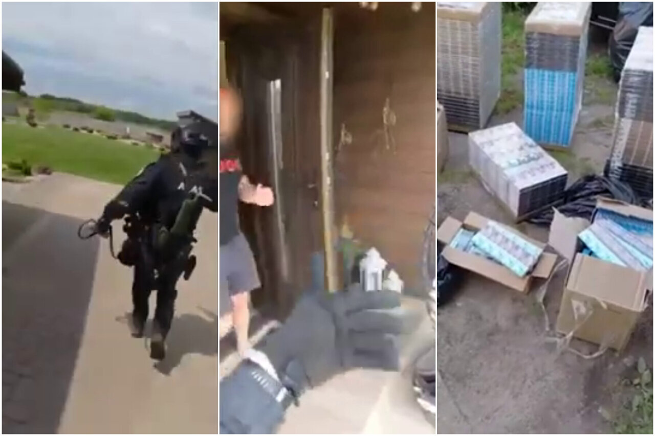 Dzūkijos policija smogė grupuotei: prireikė 40 pareigūnų, 20 kratų
