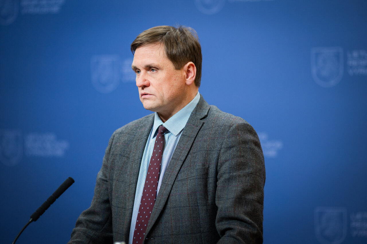 NKVC vadovas: galimai dronas kirto Lietuvos sieną, šiuo metu jis dingęs iš radarų