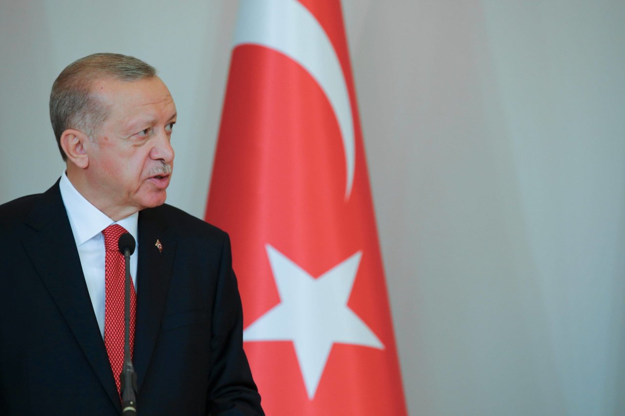 R.T Erdoganas ragina rasti „orią išeitį“ iš Rusijos invazijos į Ukrainą sukeltos krizės (papildytas)