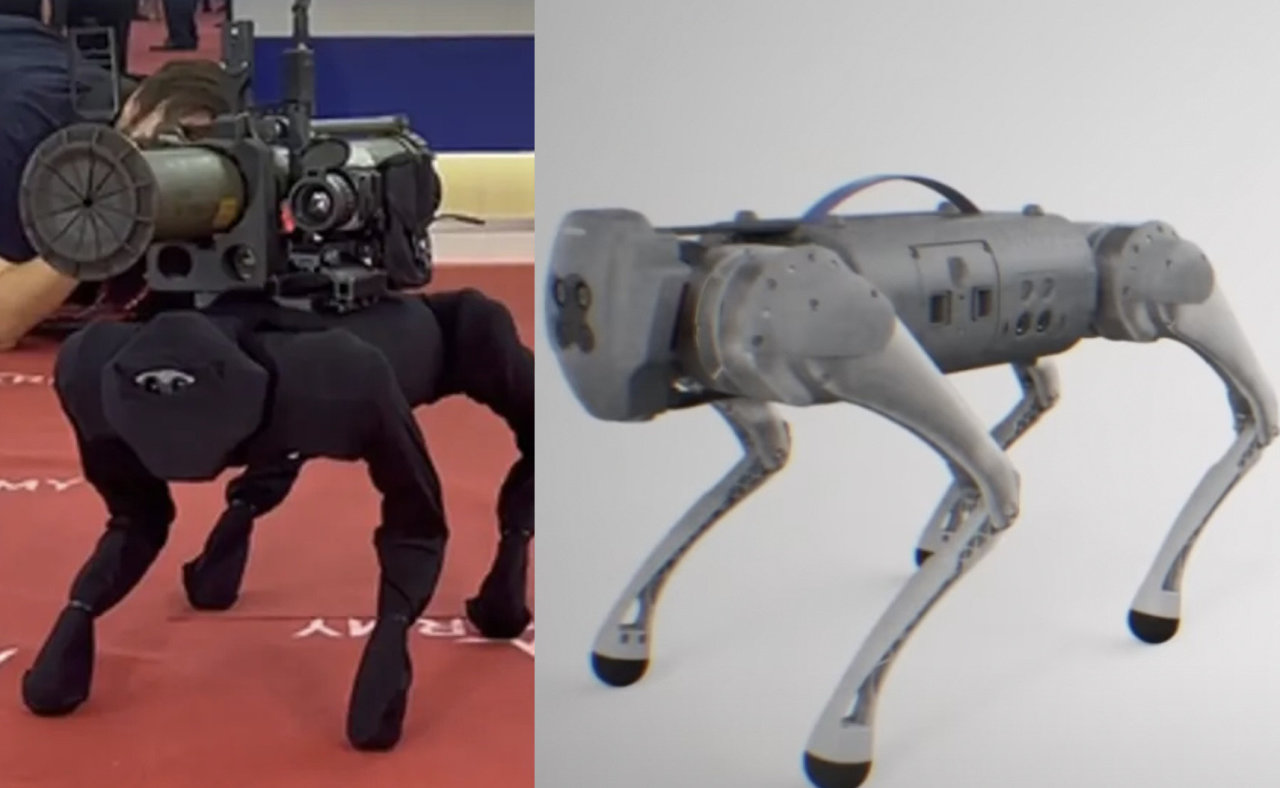 Rusų pristatytas „moderniausias karinis robotas“ pasirodė esantis žaislu