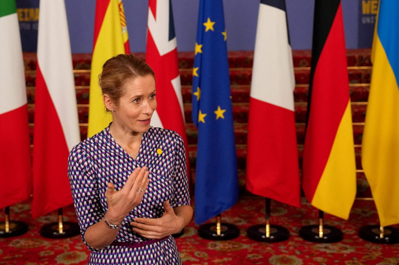Kaja Kallas: prieš bet kokias derybas dėl karo Ukrainoje užbaigimo būtinos paliaubos