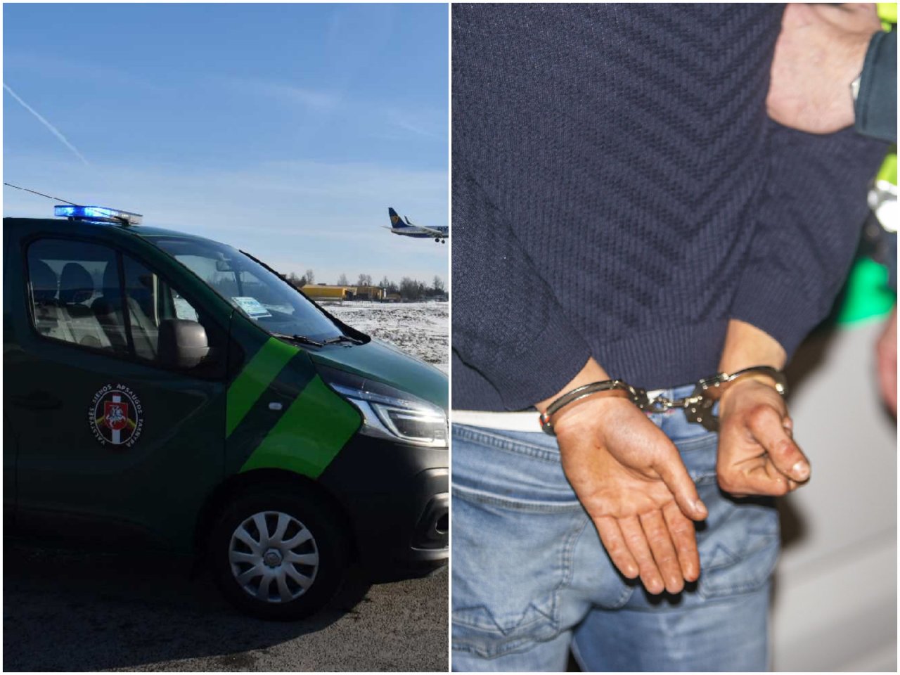 Suvalkijos policijai – „dovanėlė“ iš Nyderlandų: olandai atsiuntė 8 metus ieškotą įtariamąjį