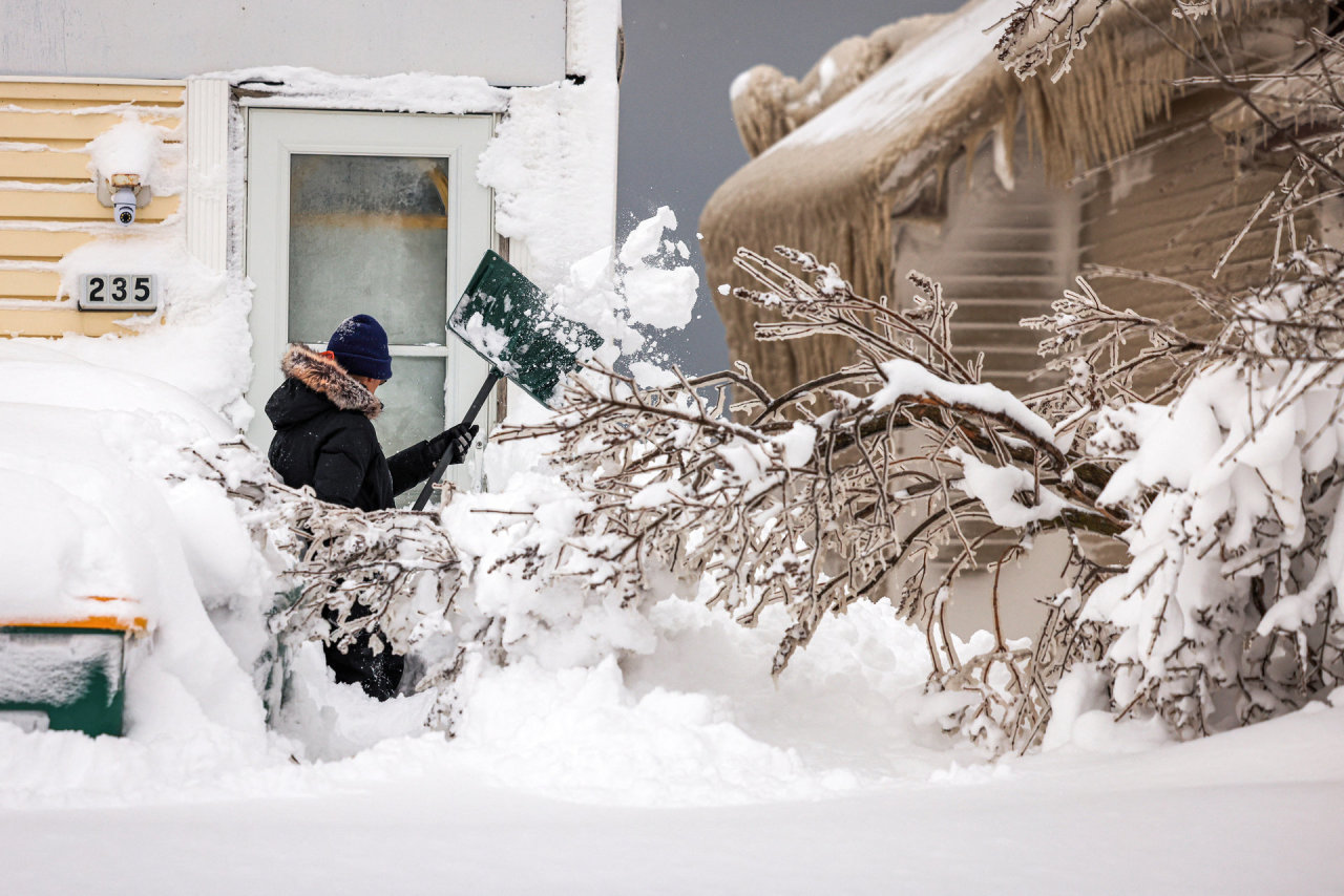 Dėl „šimtmečio žiemos audros“ JAV žuvo beveik 50 žmonių