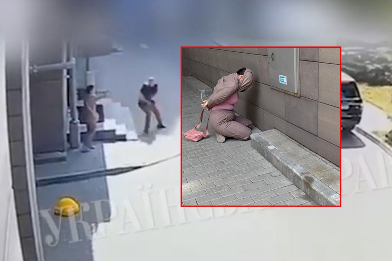 Parodė įrašą, kuriame užfiksuotas pasikėsinimo į Ukrainos aktyvistą momentas