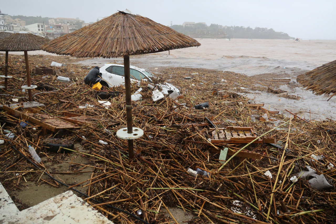 Kretoje didelio potvynio aukų padaugėjo iki dviejų