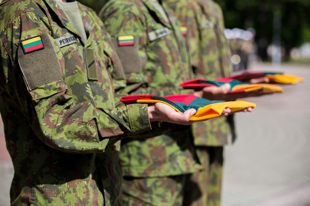 Į tarptautines operacijas išlydėtos dvi Lietuvos karių grupės