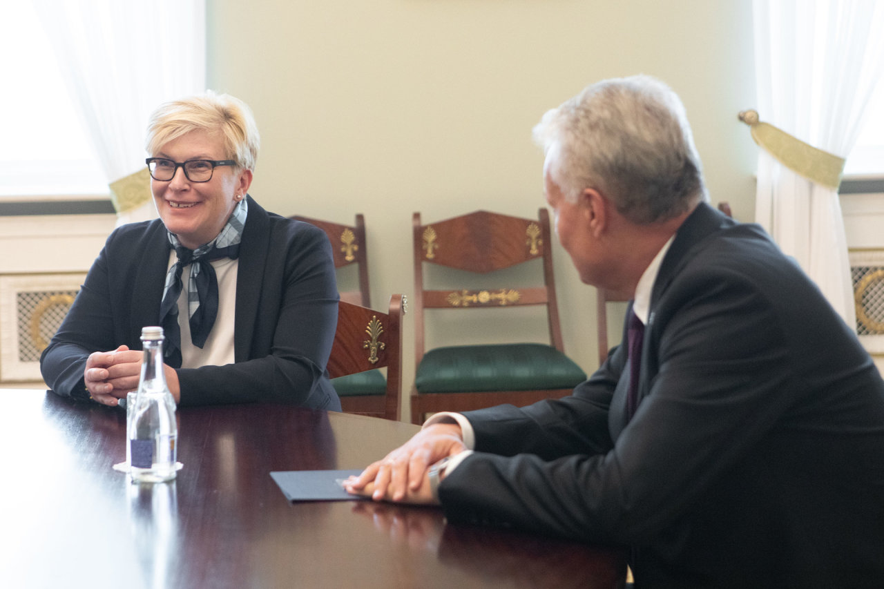 Apie Ministrų kabineto sudėtį premjerė praneš per spaudos konferenciją