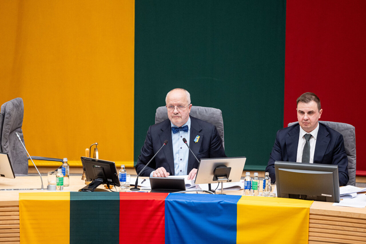 Seimo pirmininkas siekia vieną kanceliarijos padalinį padaryti sau tiesiogiai pavaldų