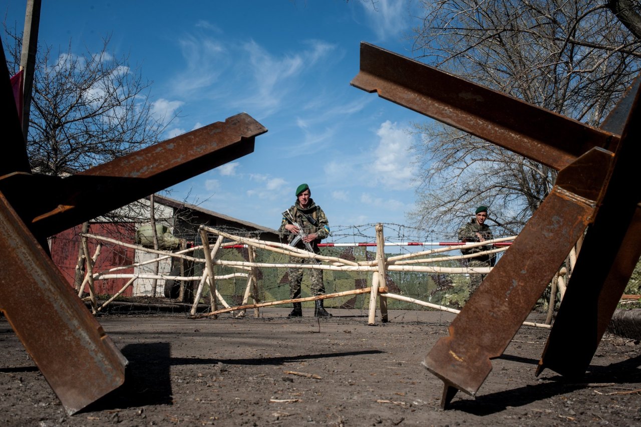 Kijeve viešintis Pentagono vadovas: Rusija yra akmuo, trukdantis taikai Donbase