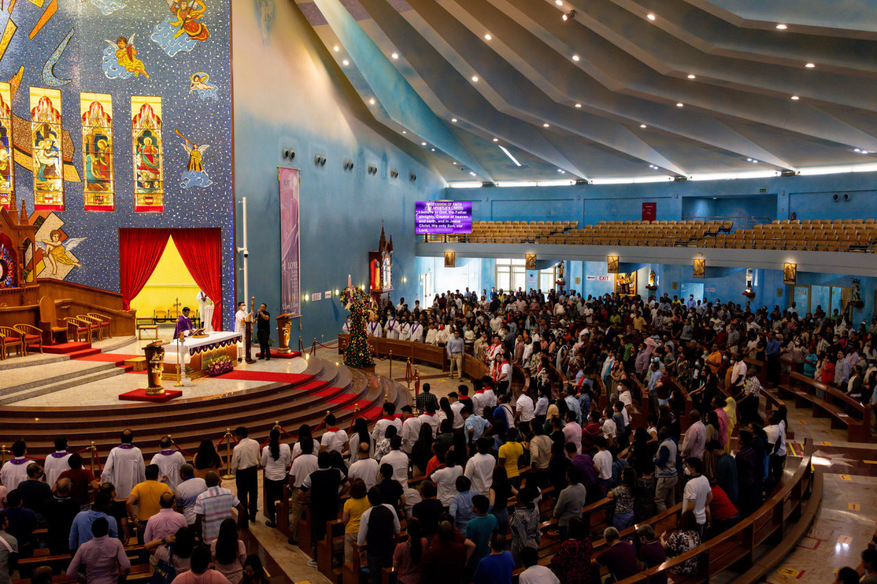 Jiems sekmadienis ateina penktadienį – kaip švenčia Kataro katalikų bendruomenė
