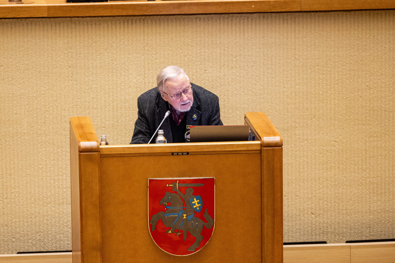 Seimas padėjo tašką dėl Vytauto Landsbergio: Paluckas ir Skvernelis prabilo apie klaidos taisymą klaida