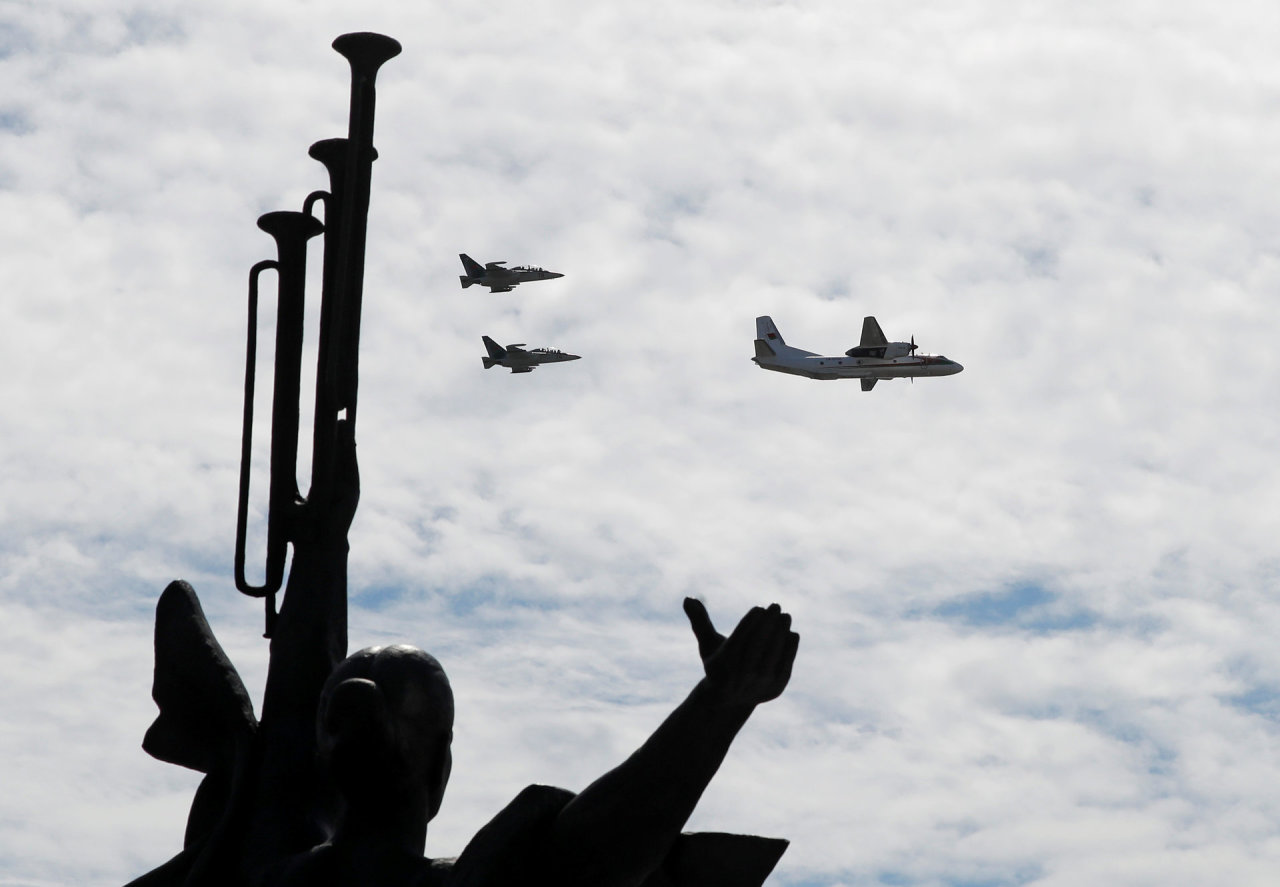 Baltarusija pirmą kartą virš savo oro erdvės numušė Rusijos dronus