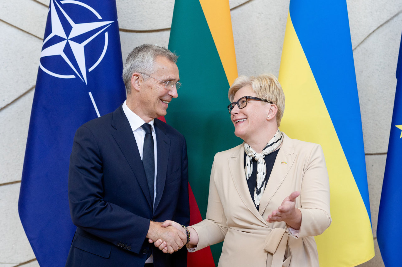 Ar tikrai NATO vadovas pareiškė, kad keis Baltijos šalių oro erdvės apsaugos statusą?