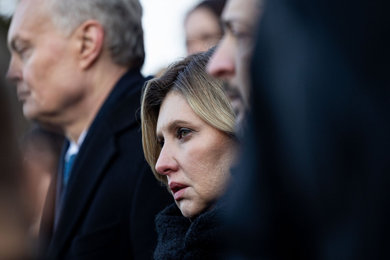 Rusija meluoja: esą vykdomas tyrimas dėl Volodymyro Zelenskio žmonos