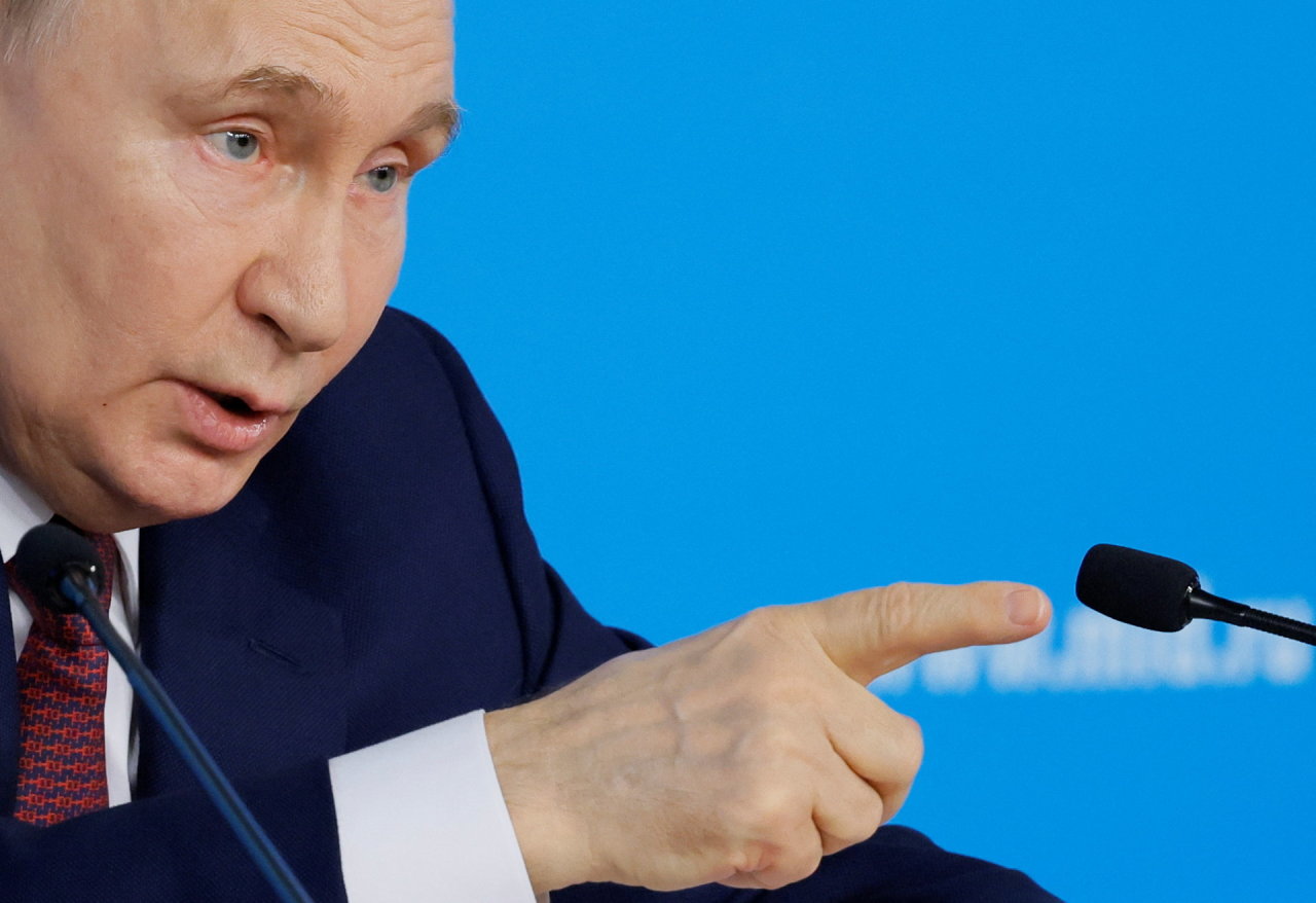 Putinas tikisi, kad Ukrainoje neprireiks branduolinių ginklų