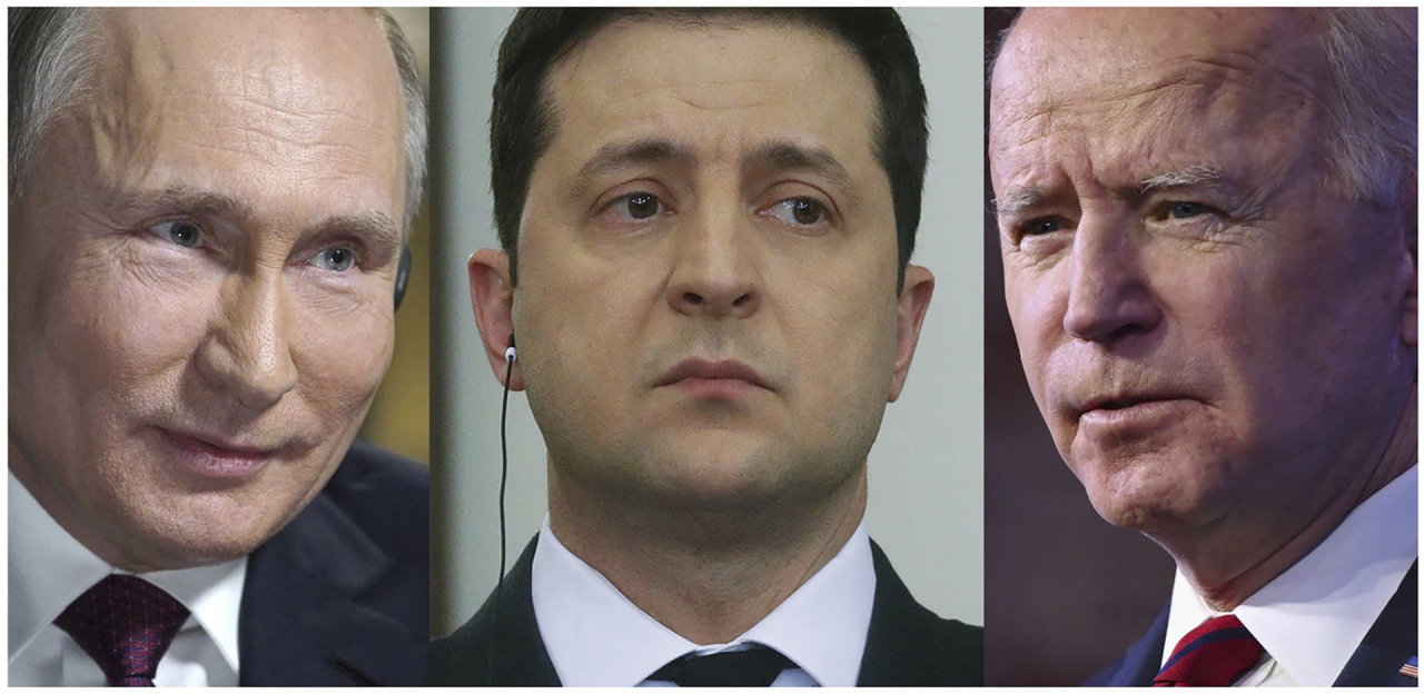Ukraina siūlo organizuoti trišalį viršūnių susitikimą su J.Bidenu ir V.Putinu