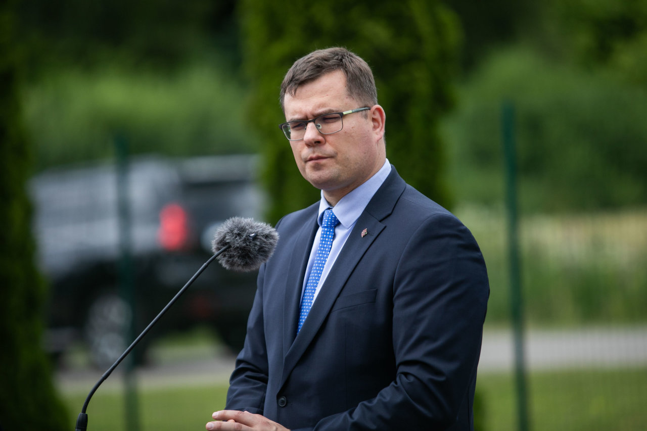 L. Kasčiūnas su Lenkijos skaitmeninių reikalų ministru aptarė kibernetinį saugumą