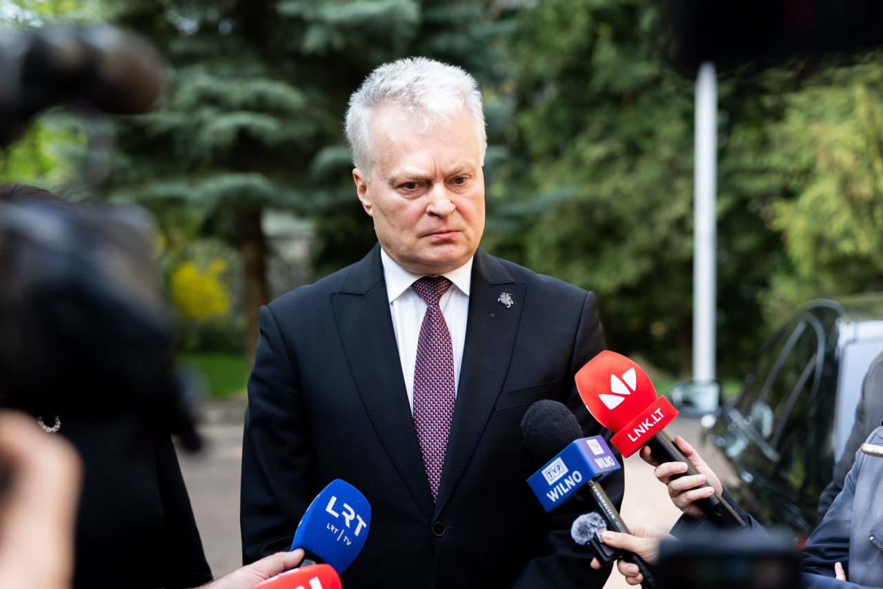 Nausėda: gegužės 9-ąją Rusija organizuoja farsą, mėgindama pateisinti savo nusikaltimus