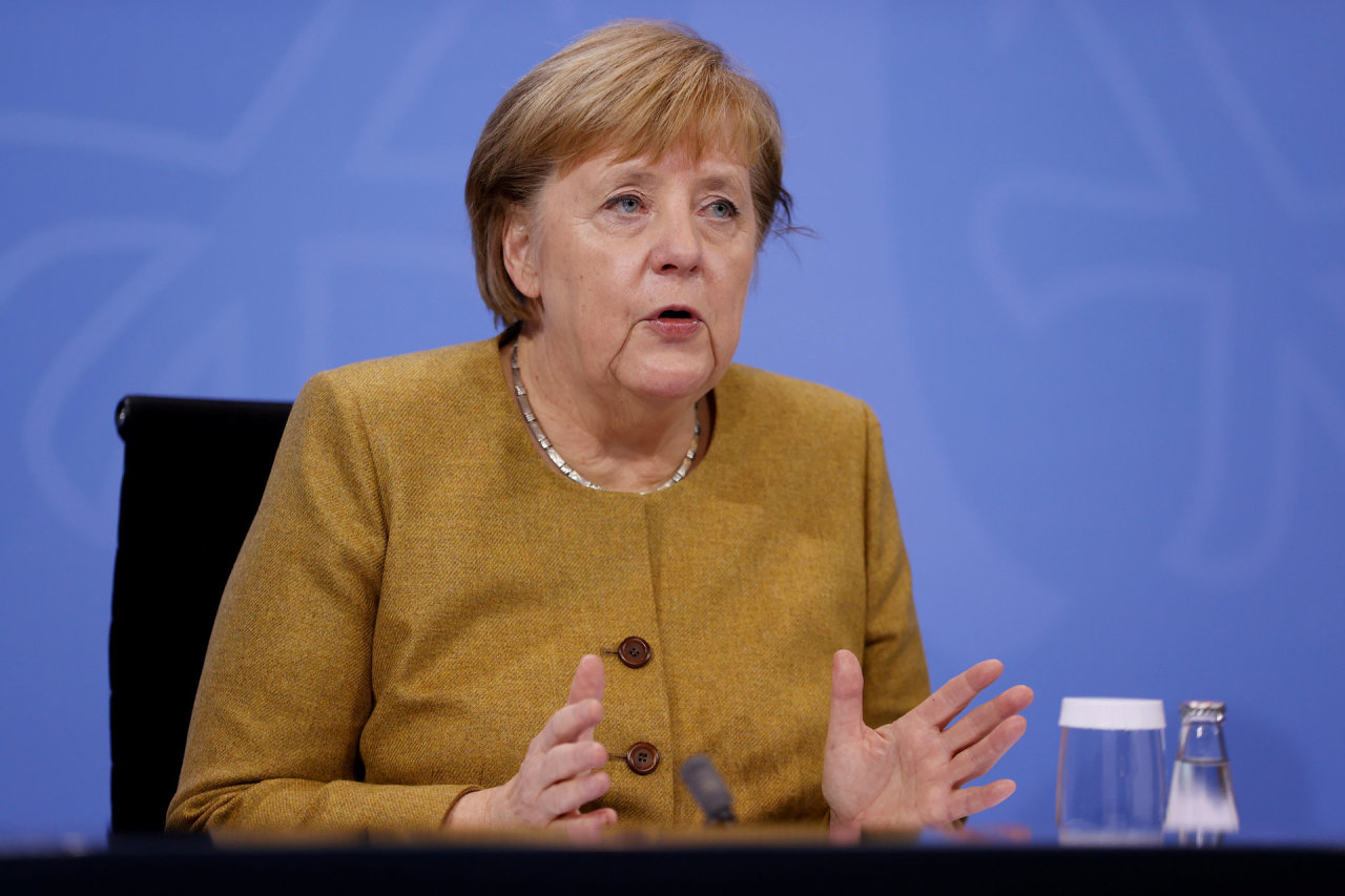 A.Merkel nusivylusi susitarimų dėl Rytų Ukrainos įgyvendinimu