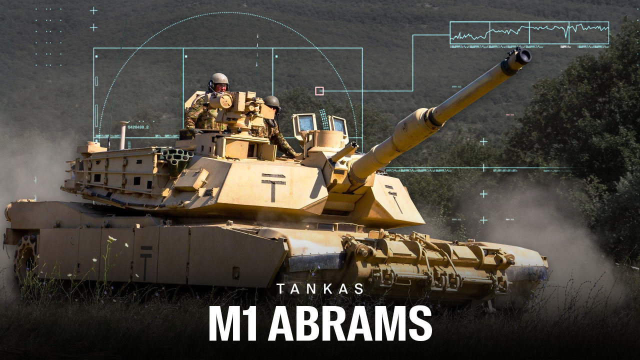 Ukraina per du mėnesius neteko penkių tankų „Abrams“: įvardijo pagrindinę priežastį