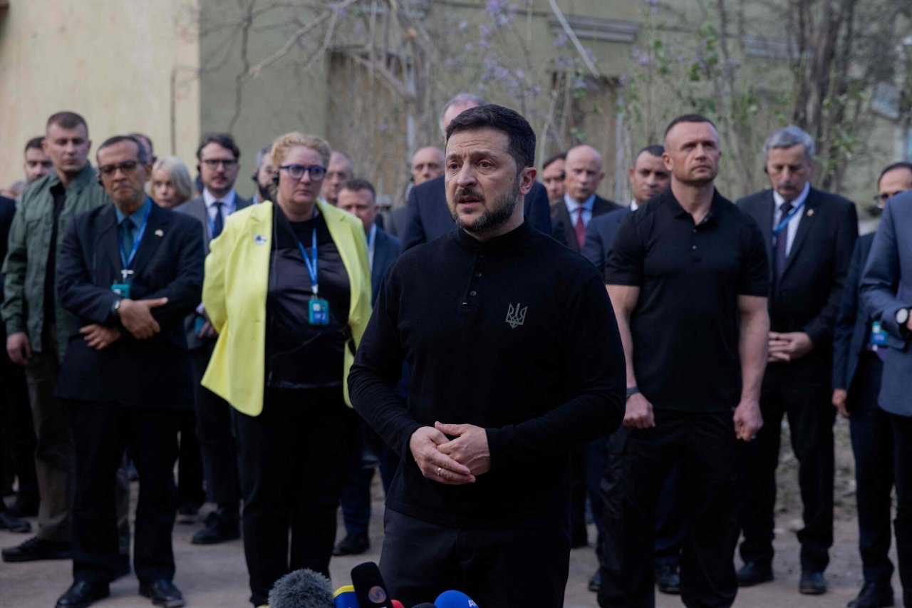Zelenskis teigia, kad Krymas priklauso Ukrainai ir jo pozicija nepasikeitė
