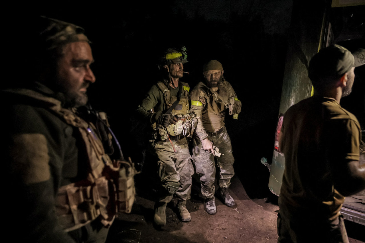 Ukrainos kariuomenė: kariai atsitraukė iš dalies Časiv Jaro miesto