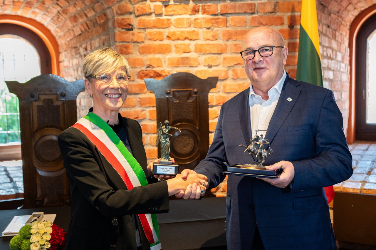 Sustiprinta ilgametė miestų partnerystė: Kaunas susigiminiavo su Italijos miestu Breša