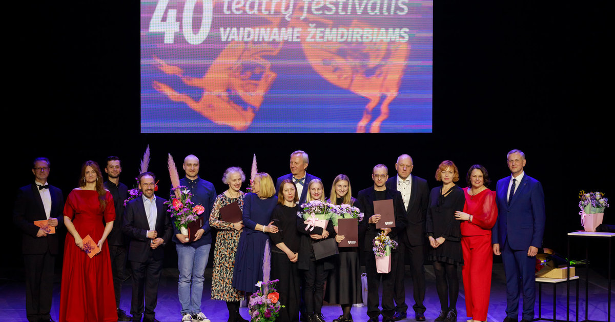 For the 40th time, the prizes of the Lithuanian Professional Theater Festival were awarded, the performance “When we will be young” was recognized as the best |  Culture