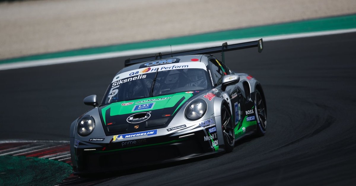 Progressi rapidi: Kajus Šikšnelis nella “Porsche Cup” italiana – tra i primi dieci |  Gli sport