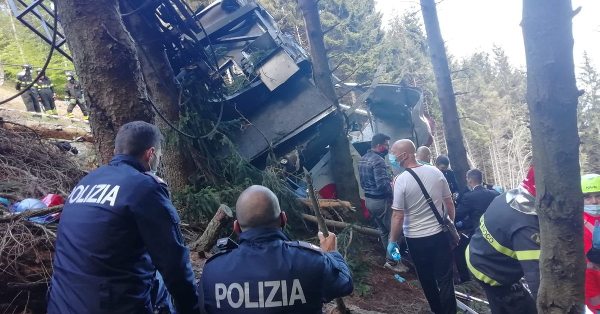 Cinque israeliani su 14 morti nell’incidente automobilistico dell’ascensore in Italia