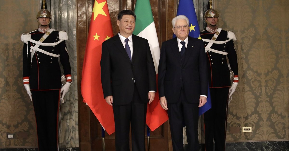 L’Italia si ritira dall’iniziativa cinese Belt and Road
