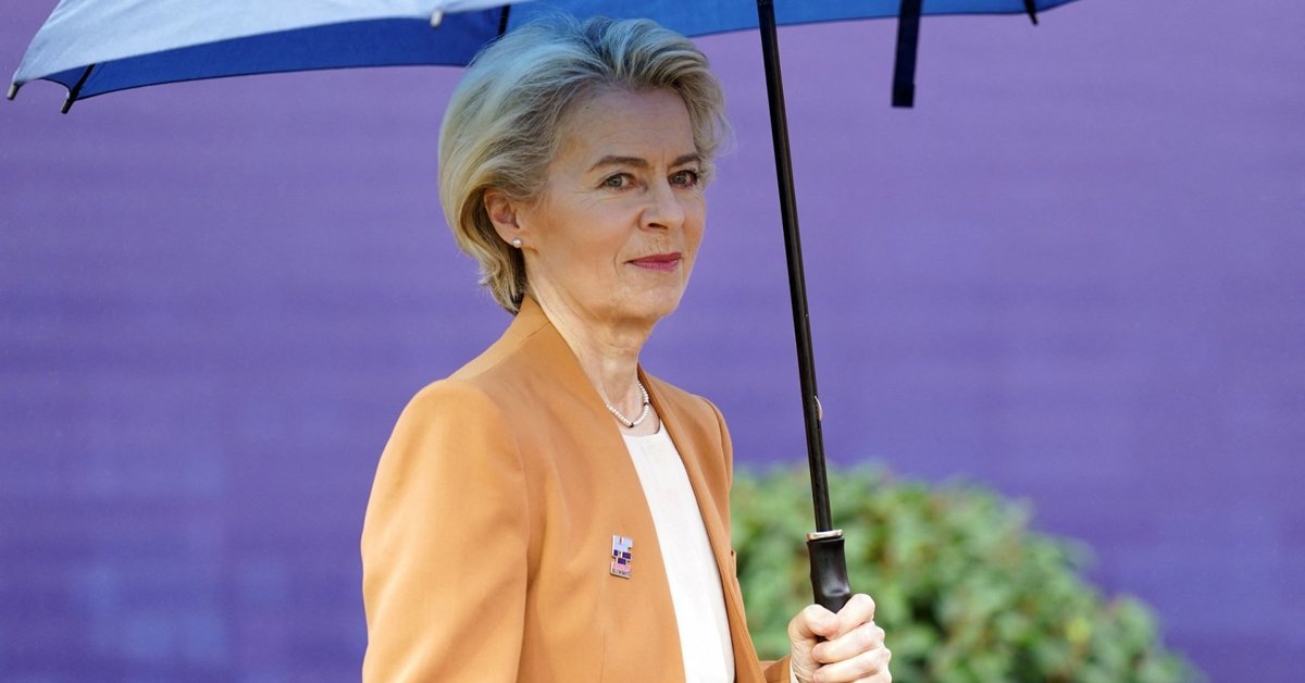 U. von der Leyen came for a visit to Kyiv