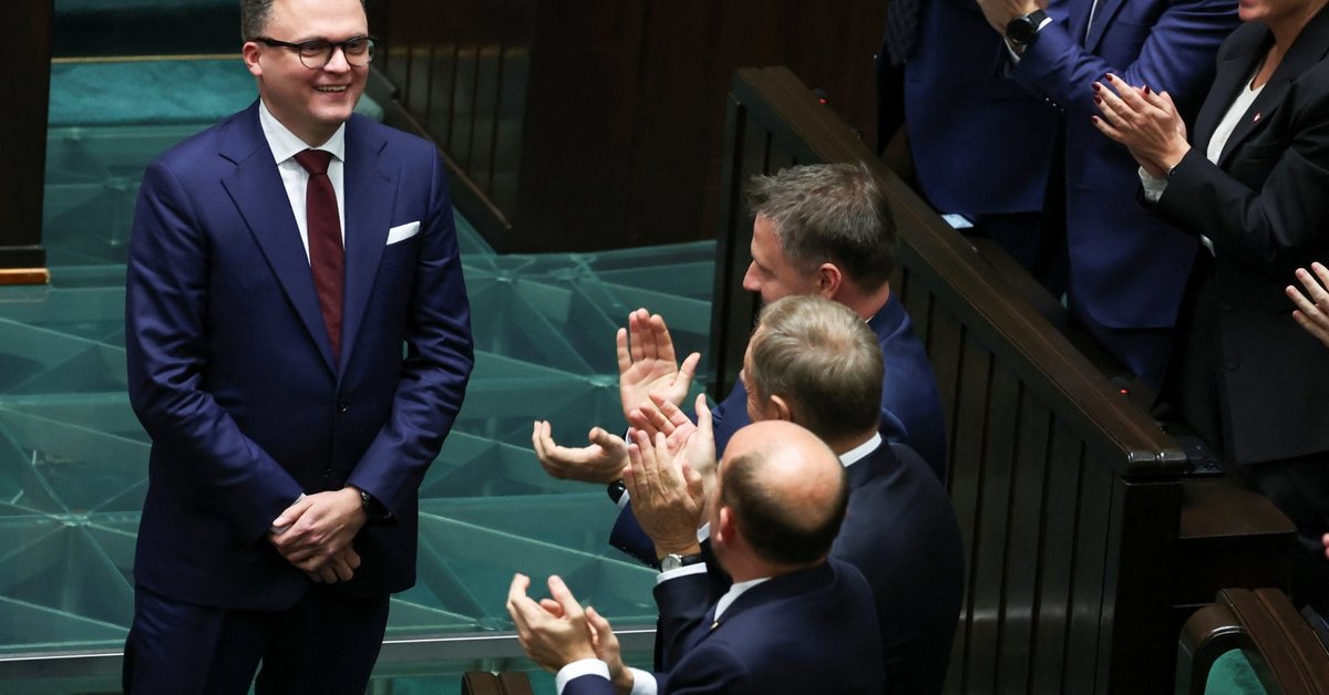 Centrist Sz. Assumes Leadership as Speaker of the Polish Seimas