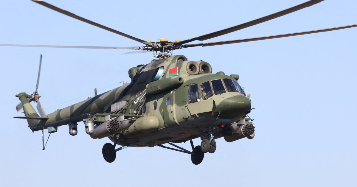 Mieszkańcy Polski przygranicznej: Nad naszymi głowami przelatują białoruskie helikoptery
