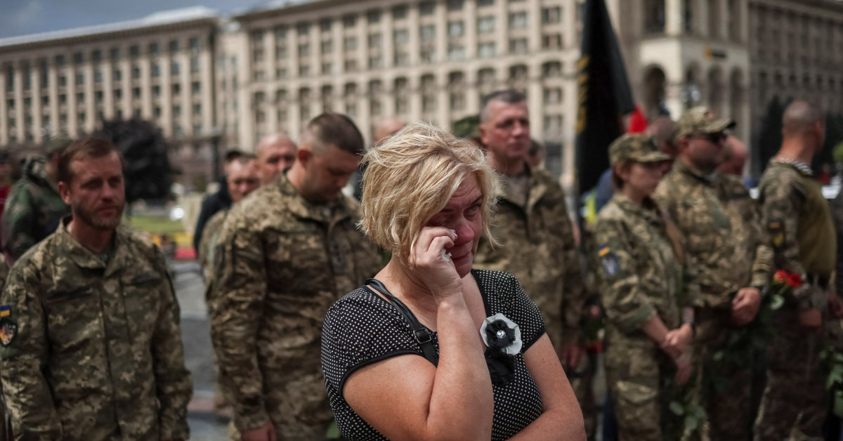 USA sender ytterligere 450 millioner dollar.  militærhjelpsdollar til Ukraina