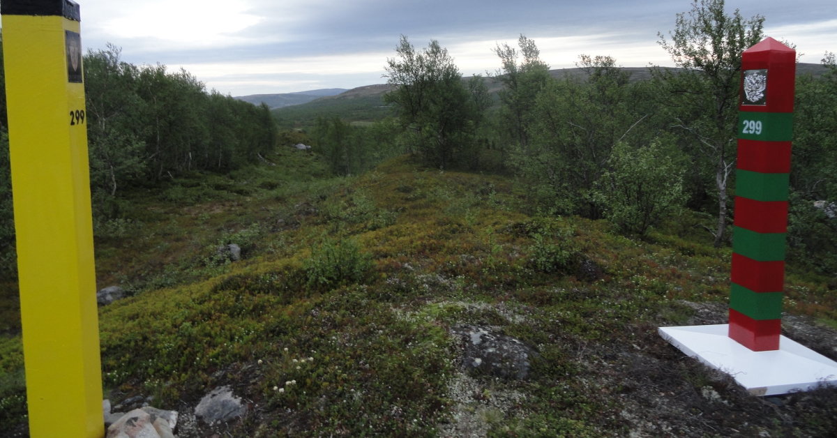Nordmenn advarer grensebesøkende mot å bli våte på russisk side