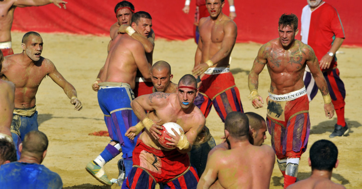 Colpa fiorentina: lo sport dei gladiatori moderni |  Gli sport