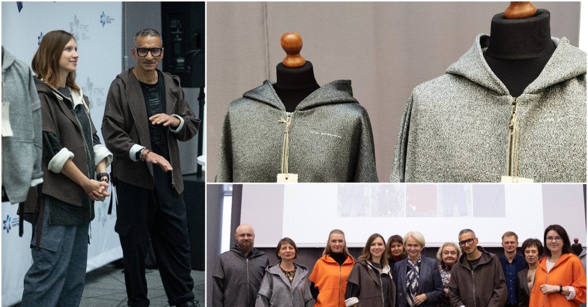 S. Gandžumian i naukowcy zajmujący się technologią włókienniczą stworzyli kolekcję odzieży z materiałów samodegradowalnych |  Życie