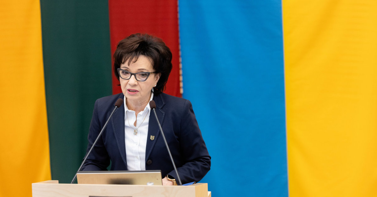 Marszałek Sejmu w Lenkach: Wojna rosyjska zmobilizowała Lenkiję i Litwę do pomocy Ukrainie