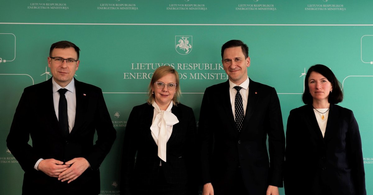 Ministerstwo: Litwa i Polska dążą do zacieśnienia współpracy energetycznej
