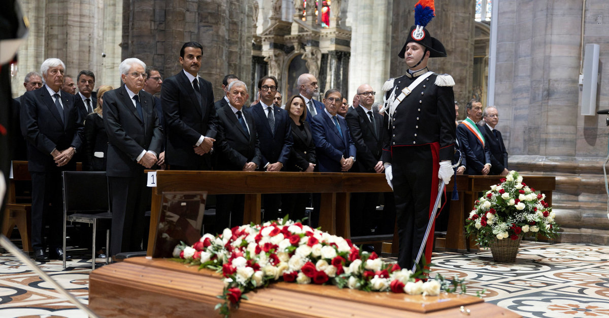 Funerali nazionali di Silvio Berlusconi a Milano
