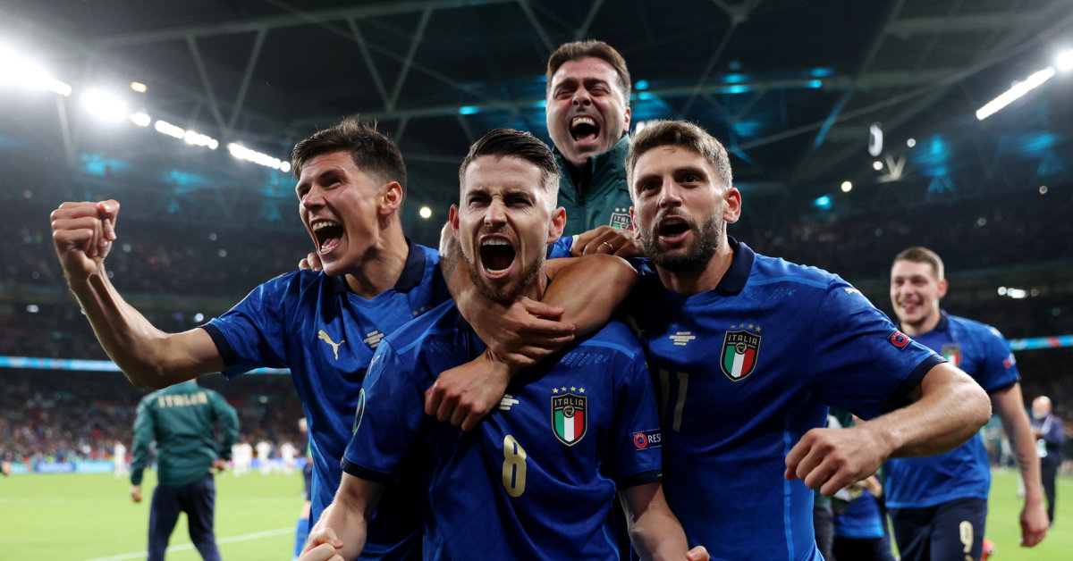 Festa dei Blues a Londra – L’Italia si qualifica ai rigori per la finale di Euro 2020 |  Gli sport