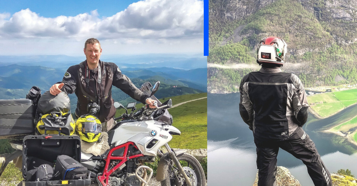 Nerijus kjører Norge på motorsykkel: overnatting på spektakulære steder og veier ukjente for andre
